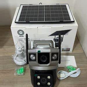 V380 PRO Sim Kartlı Solar Panelli Güneş Enerjili Güvenlik Kamerası